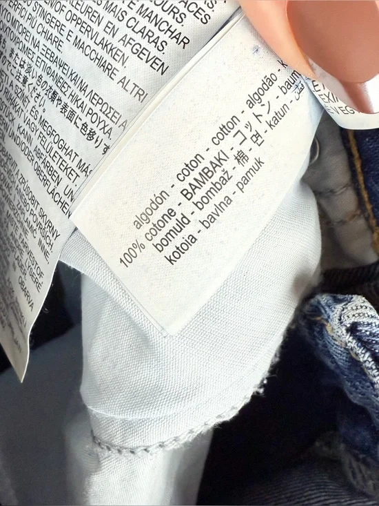 Zara Wide Leg Mid Rise Loose Fit Medium Wash Denim Jeans Size 6 - Picture 13 of 13